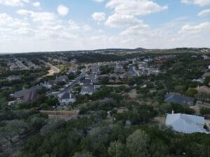 overview of town