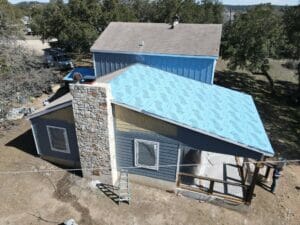 new roof installation